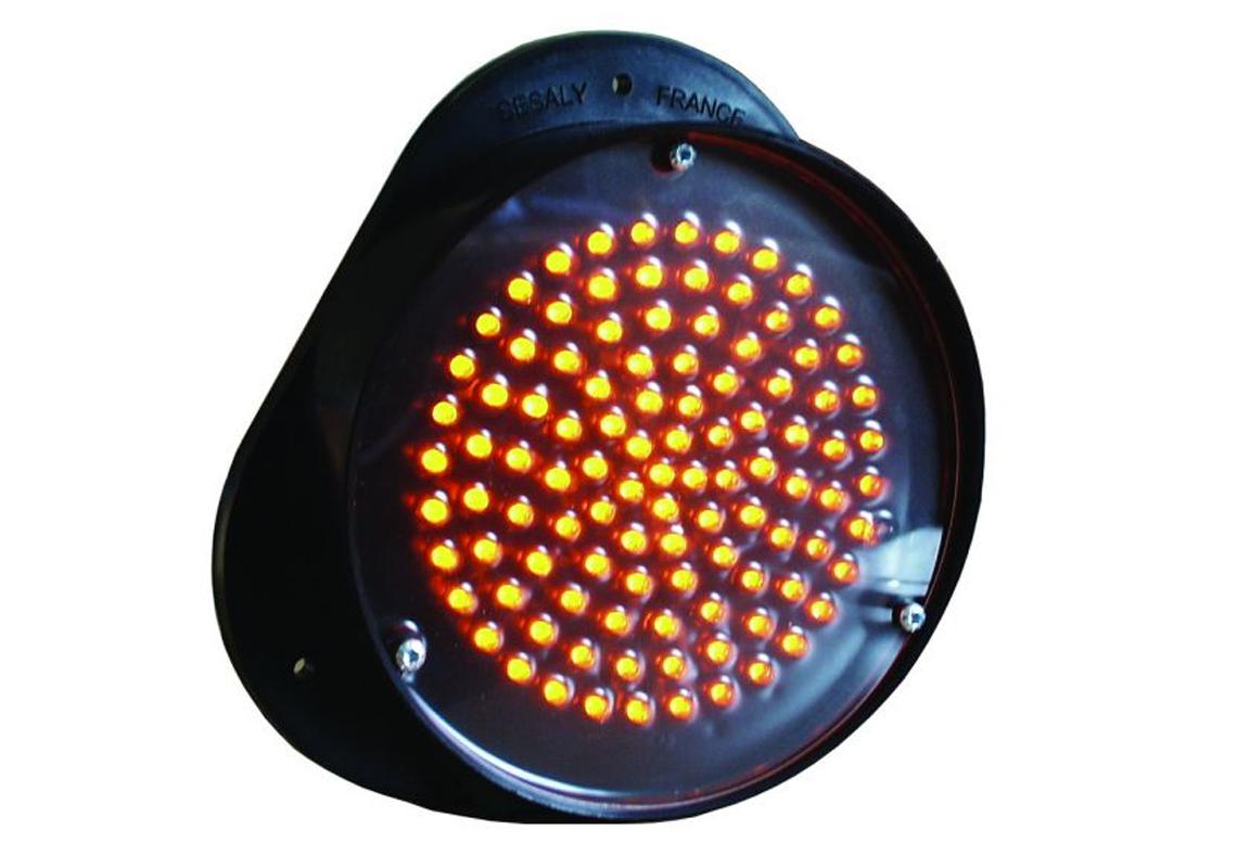 Maxi orange flash LED 12/24 Vdc multifunction light